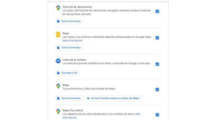 Uso de Takeout descarga Keep