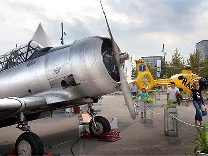El Fórum, 'aeropuerto' durante cuatro días