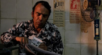 El actor Damián Alcázar, en un fotograma de 'Fecha de Caducidad'.