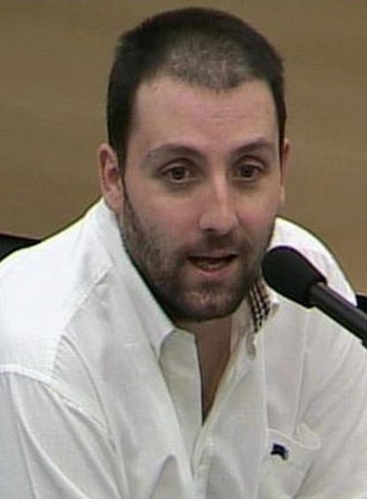 José Emilio Suárez Trashorras, durante su declaración.