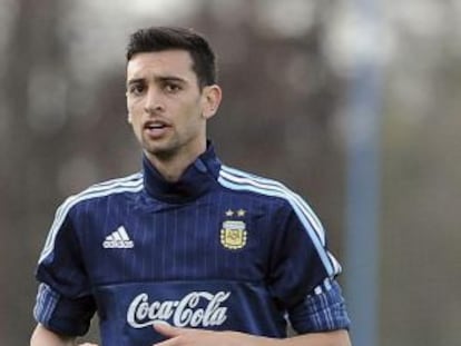 Pastore, el pasado lunes.