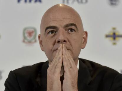 Gianni Infantino, actual presidente de la FIFA