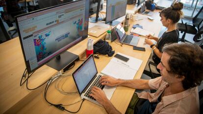 Oficinas del Primavera Sound de Madrid.