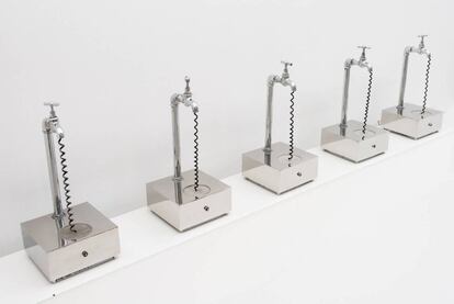 Instalación 'Grifos sonoros', de LUGAN