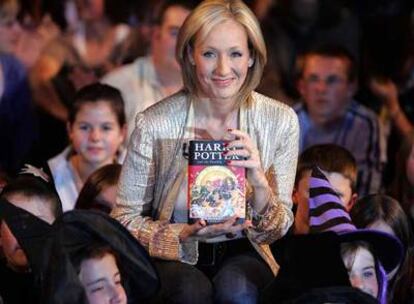 J. K. Rowling, el pasado agosto en el lanzamiento de su última novela.