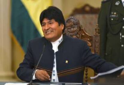 En la imagen, el presidente de Bolivia, Evo Morales. EFE/Archivo