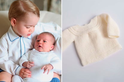 La sorpresa de las dueñas de Irulea fue mayúscula cuando vieron que se repetía el éxito con otras prendas de mano de la princesa Charlotte: las piezas de cashmere blanco que lució en las primeras fotografías oficiales posando junto a su hermano, el pequeño George: “Que la princesa de Cambridge haya lucido nuestra ropa ha supuesto que se nos conozca incluso a nivel mundial y eso ha repercutido en las ventas” confesaron en 2015.