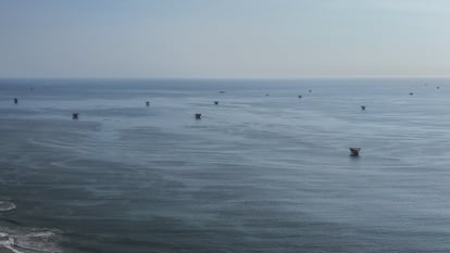 Plataformas petroleras al norte del Perú.