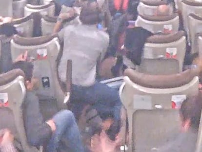 Las cáramas internas del tren descarrilado en Adamuz refuerzan la hipótesis de que el accidente se produjo por una rotura en la vía