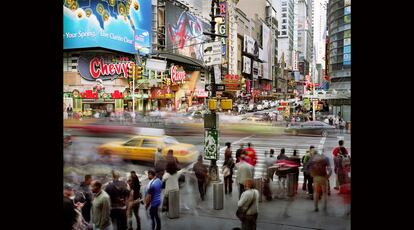 Calle 42 Oeste y Octava Avenida, Nueva York, Estados Unidos, 2014.