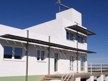 Imagen de una vivienda construida en Granada con criterios de eficiencia energ&aacute;tica.