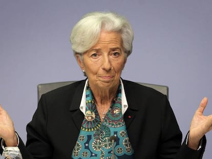 Christine Lagarde, presidenta del BCE.