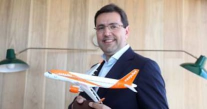 El director de Easyjet para el sur de Europa, Javier Gándara, en imagen de archivo.