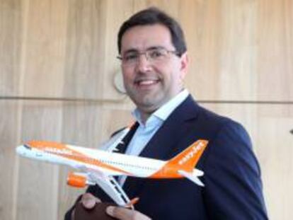 El director de Easyjet para el sur de Europa, Javier Gándara, en imagen de archivo.