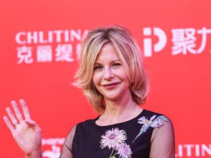 Meg Ryan, en el festival de Shanghai.