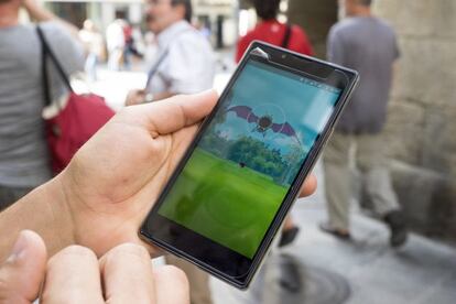 En la imagen, el juego para smartphone Pokémon Go. EFE/Archivo