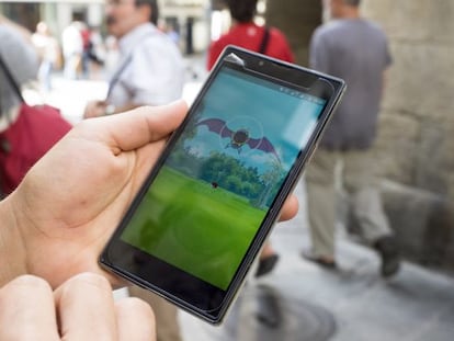 En la imagen, el juego para smartphone Pokémon Go. EFE/Archivo