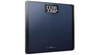 Digital bathroom scale.
