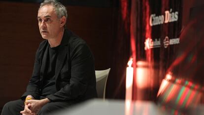 Ferran Adrià, esta semana en Madrid.