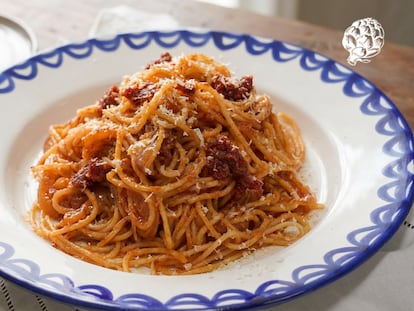 Pasta con sobrasada, la receta que conecta Italia con las Baleares