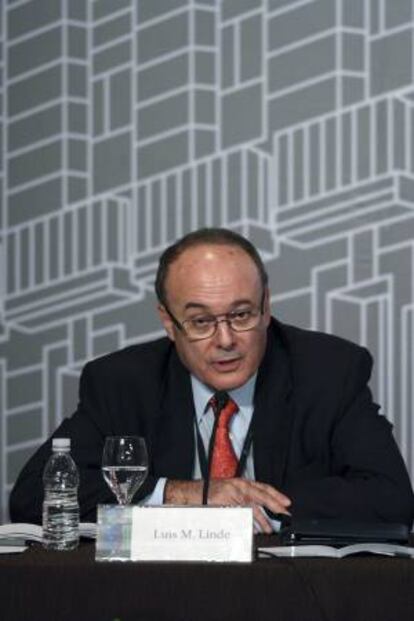 El gobernador del Banco de Espa?a, Luis Mara Linde. EFE/Archivo