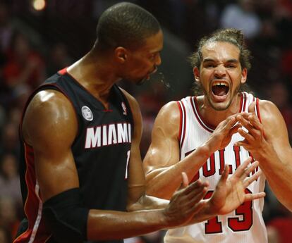 Bosh, de los Heat, y Noah, de los Bulls.