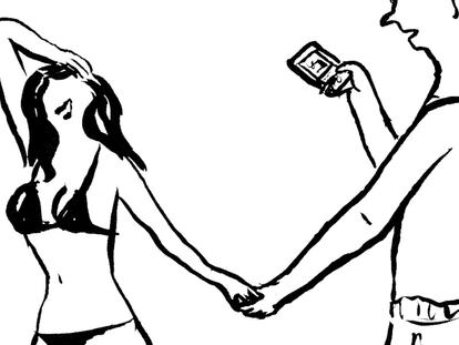 La viñeta de Flavita Banana: parejas en Instagram