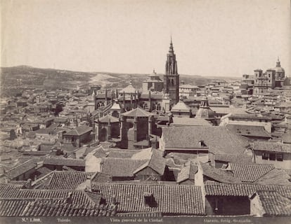 Vista general de Toledo en 1897.