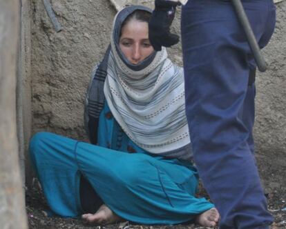 A Syrian woman during a protest last week in Ceuta, a Spanish exclave in North Africa where some refugees enter the country.