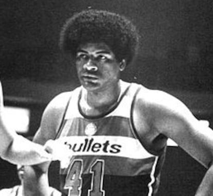 Wes Unseld, en su etapa de jugador de Washington, en 1969.