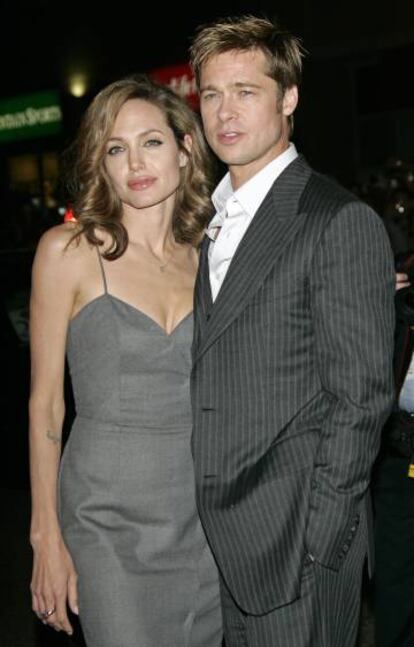 Angelina Jolie y Brad Pitt en el Festival de Cine de Toronto en 2007.