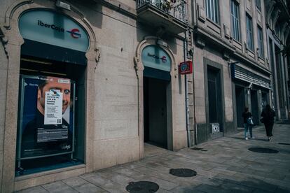 Sucursal de la calle Urzaiz de Vigo que dio la alerta a la policía.