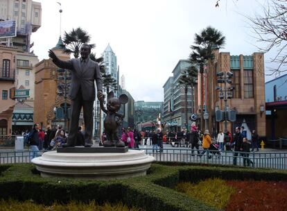 Entrada a la zona de los Walt Disney Studios