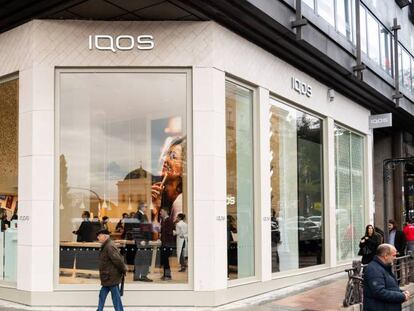 Tienda de Iqos en la calle Serrano de Madrid