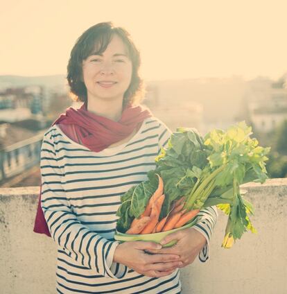 Cristina Camarena, embajadora de la verdura. / PIMIENTA ROSA