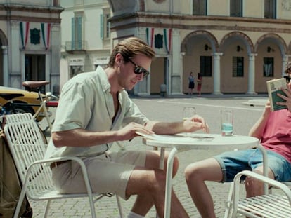 Armie Hammer y Timothée Chalamet, en 'Call me By Your Name'.