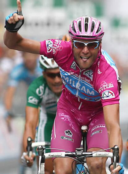 Petacchi durante el pasado Giro de Italia