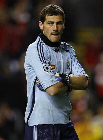 Casillas, tras el cuarto gol.