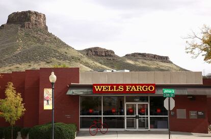 La sucursal del banco Wells Fargo en Golden, Colorado, en una foto de archivo.