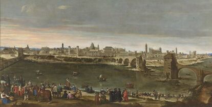 'Vista de Zaragoza en 1647', de Juan Bautista Martínez del Mazo.