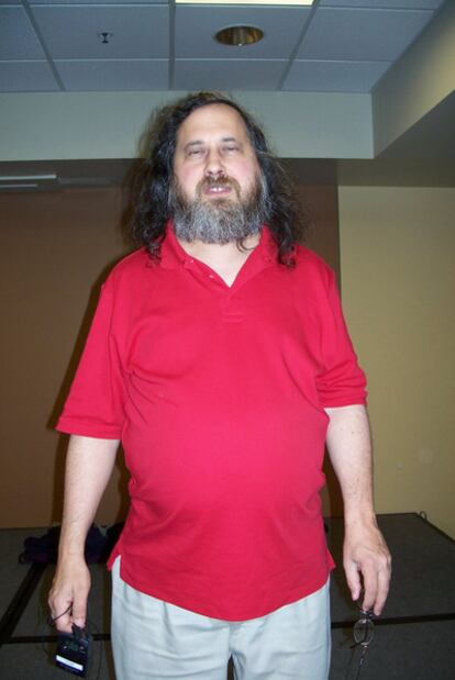 Foto de Richard Matthew Stallman publicada en su web.