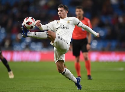 Brahim Díaz, en su debut contra el Leganés.