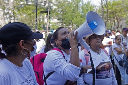 Colectivos de madres buscadoras en Guadalajara, Jalisco, el 10 de mayo de 2024.