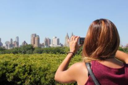 Central Park y el 'skyline' neoyorquino desde la terraza del MET.