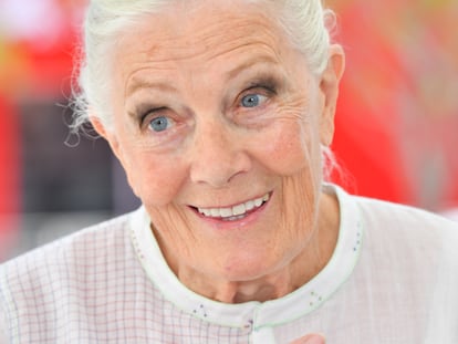 Vanessa Redgrave, en la proyección de 'Los papeles de Aspern, en el festival de Venecia de 2018.