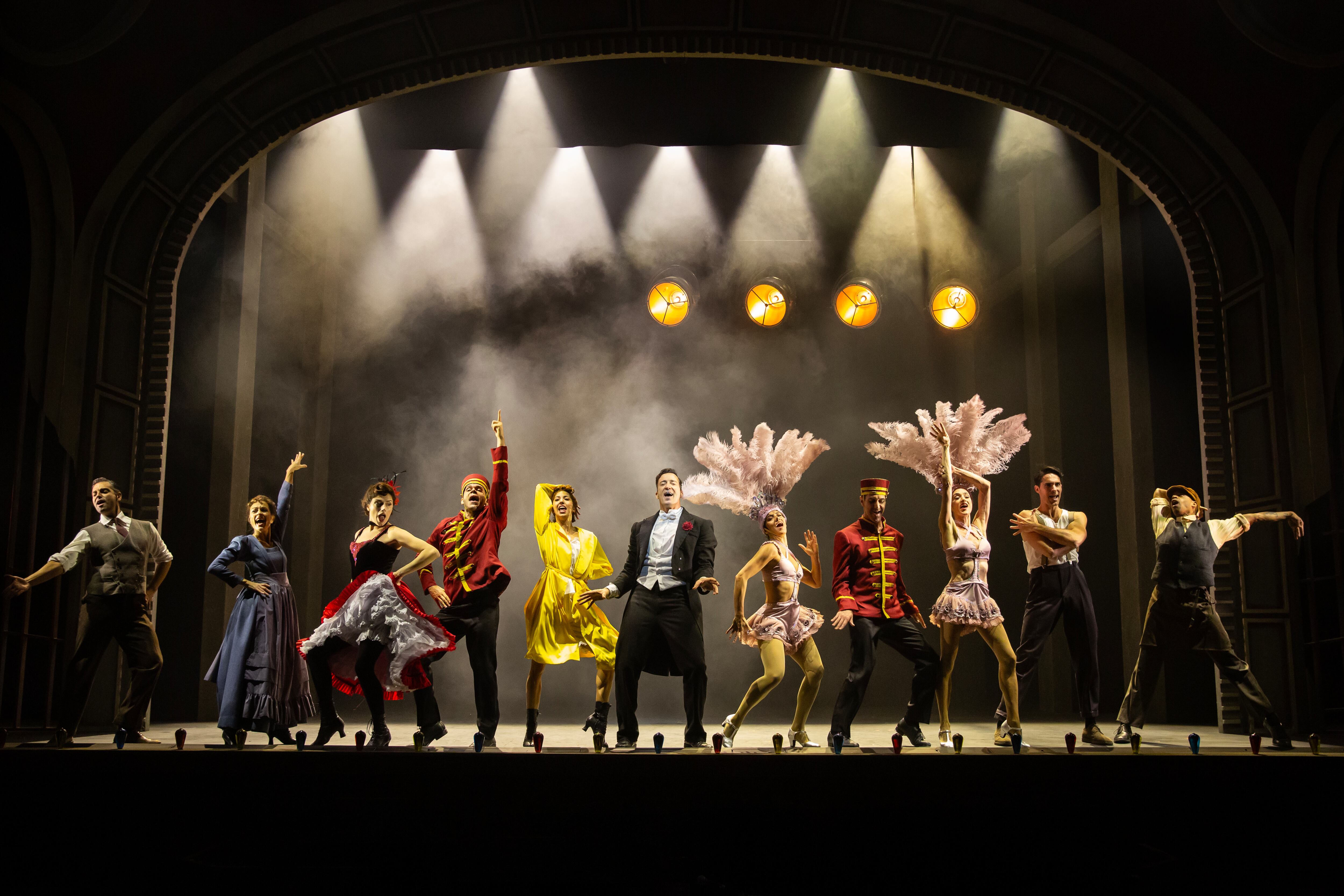 Escena del musical 'Houdini'.