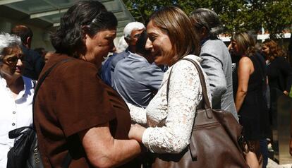 Gabriel Serra amb Carme Forcadell.