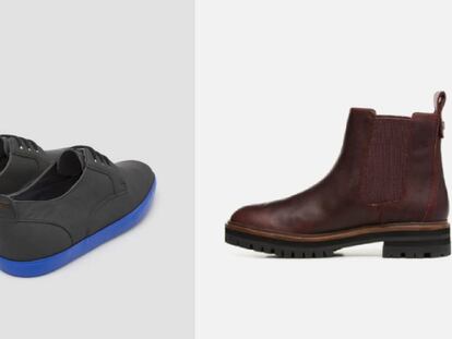 Los zapatos Camper Jim y las botas Chelsea London Square de Timberland son dos de los modelos destacados de esta selección.