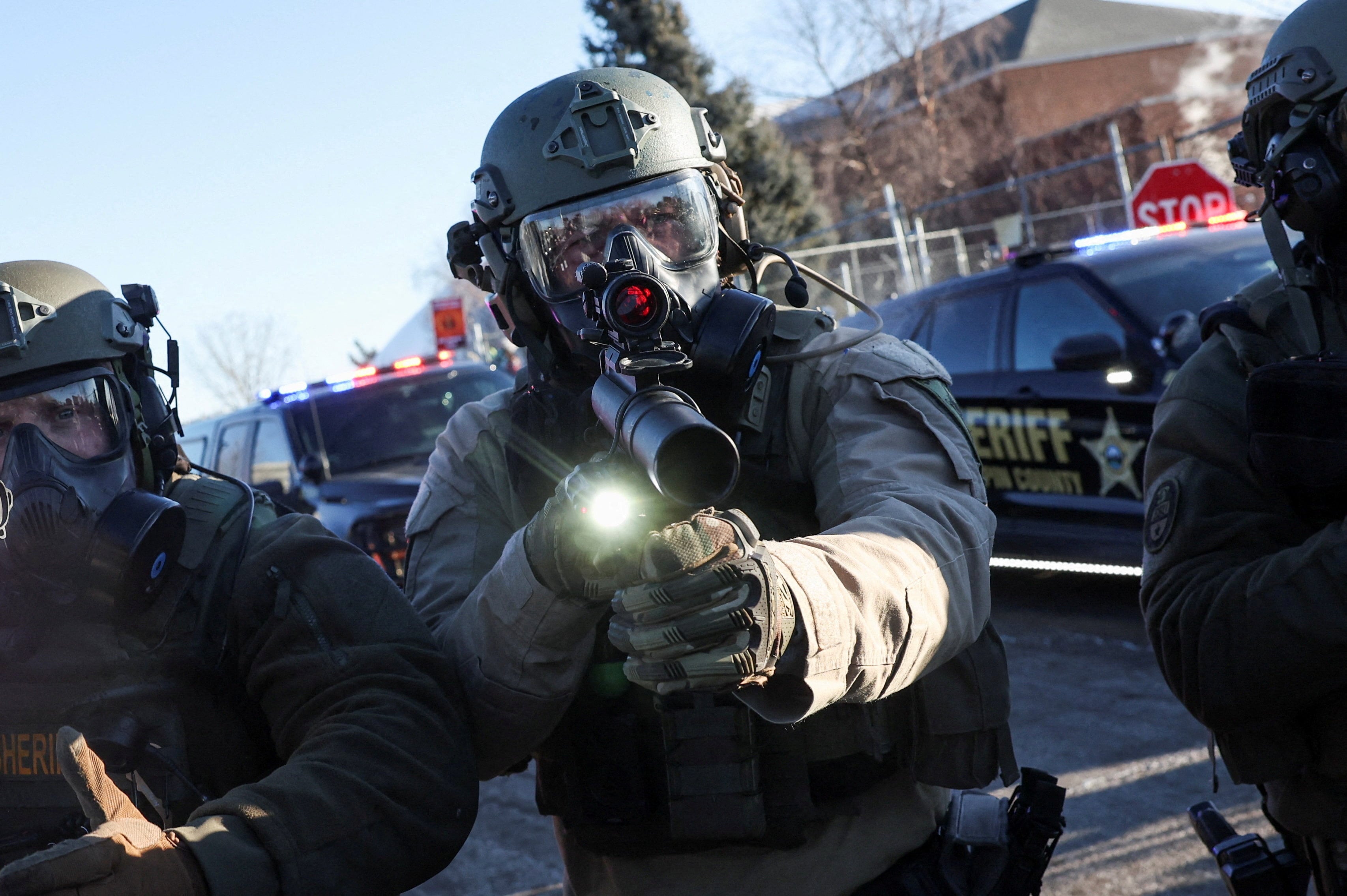 Una manifestación ante el centro de detención de inmigrantes de Minneapolis abre una jornada de protestas