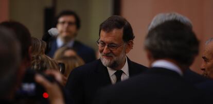 Mariano Rajoy inaugura la cumbre del Clima en Madrid. 